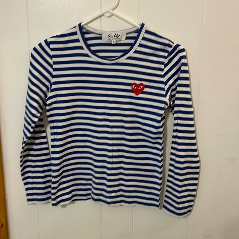 COMME des GARÇONS PLAY long sleeve tee size S